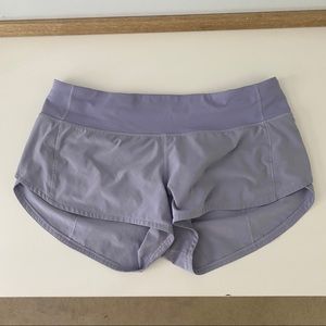 Lululemon speed up short size 6